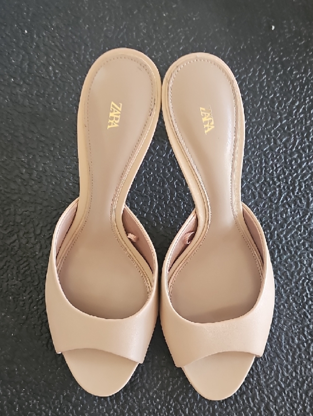 NEW Open-Toe Slide Mules - Picture 2 of 3